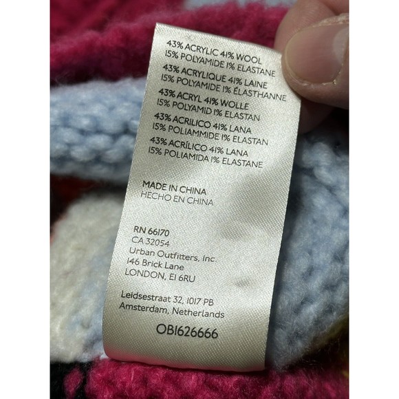 Free People Foxy Stripe Sweater Pullover - Size XS Wool Blend Extra Small EUC - Picture 12 of 13